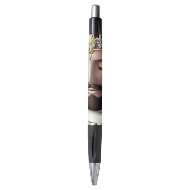 Stylo 3D Look AI Roi de l'Univers Jésus (Devant (Vertical))