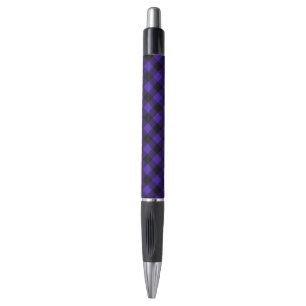 Stylo à cristaux rouges et bleus