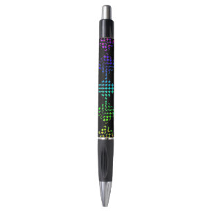 Stylo à damiers Moire par Kenneth Yoncich
