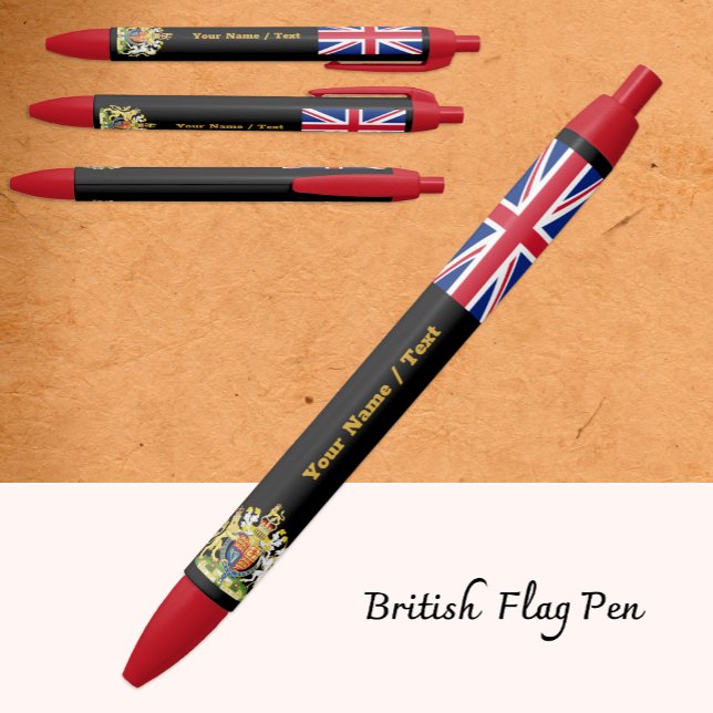 stylo à drapeau britannique, Royaume-Uni / drapeau (Créateur téléchargé)