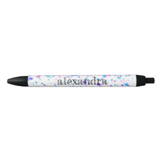 Stylo à encre - Stylo rose multiple