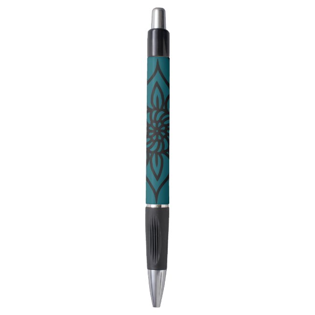 Stylo à motif mandala (Devant (Vertical))