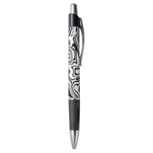 Stylo à rayures Abstraites