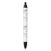 Stylo à visser noir CRNA pour anesthésie Propofos,