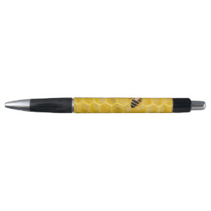 Stylo abeille et nid d'abeille