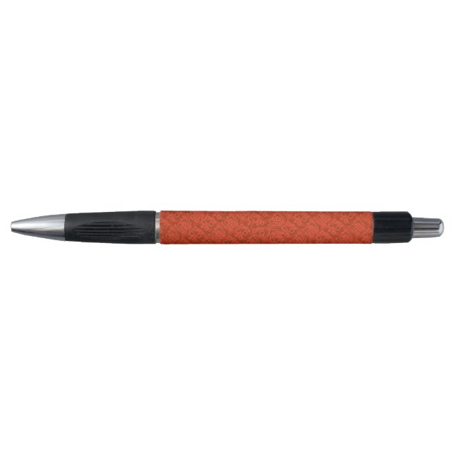 Stylo abstrait rouge (Devant)