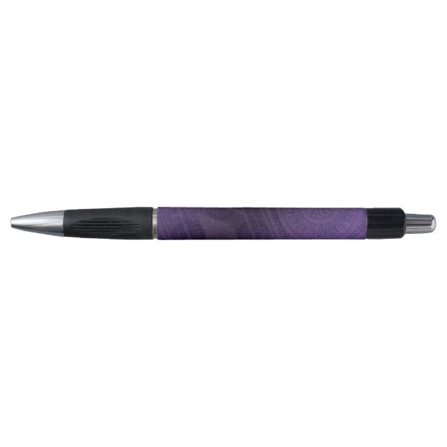 Stylo Acceptation | Médaillons de méditation violette (Devant)
