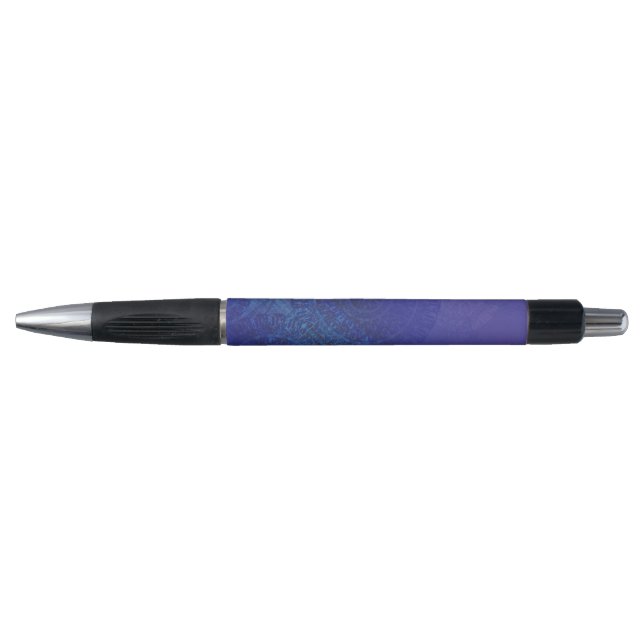Stylo Acceptation | Médaillons de violet violet bleu Ind (Devant)