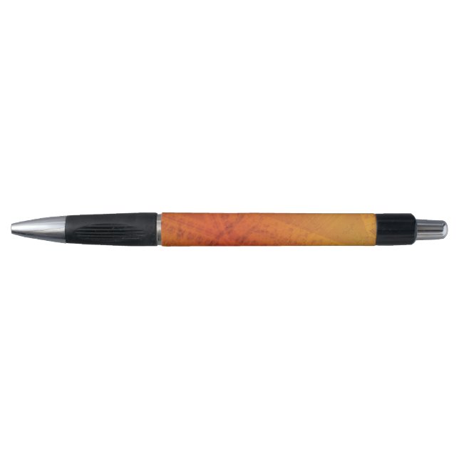 Stylo Acceptation | Motif de Shibori rouge orange jaune (Devant)