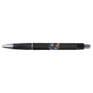 Stylo Aigle et drapeau patriotiques 250 ans 1776-2026