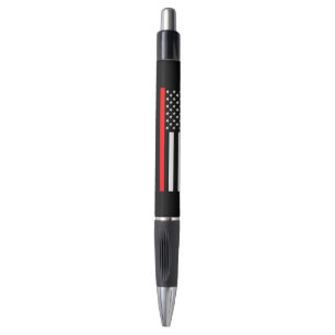 Stylo Amincissez la ligne rouge graphique de drapeau