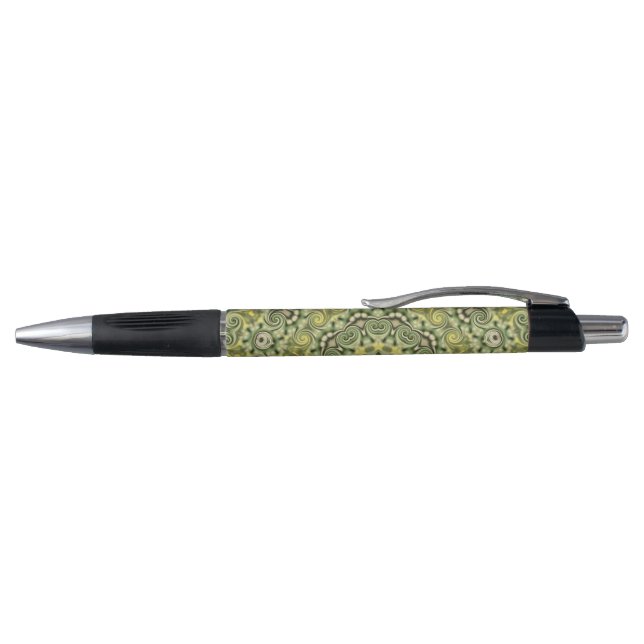 Stylo Amusement avec du vert citron (Haut)