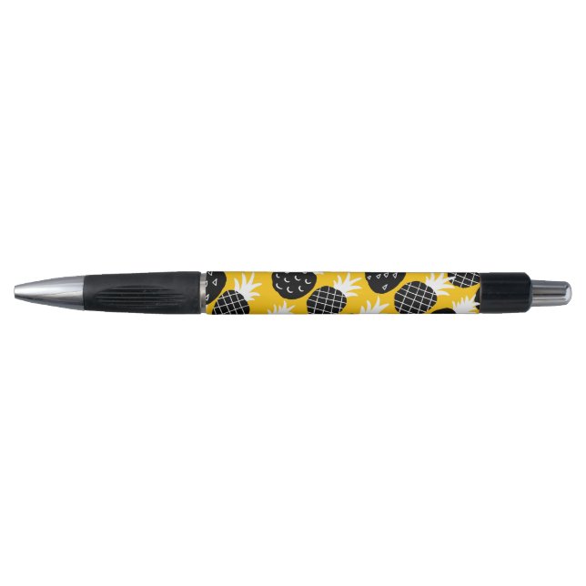 Stylo Ananas noir (Devant)