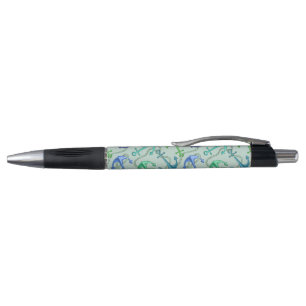 Stylo Ancres flottantes et motif de corde