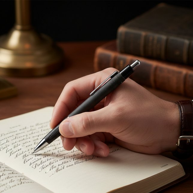 Stylo Antiquarian Black Obsidian (Créateur téléchargé)