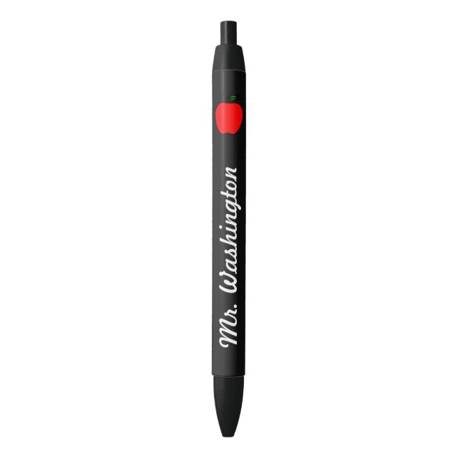 Stylo Apple de l'enseignant de tableau noir (devant Vertical)