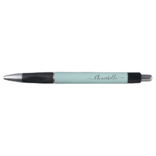 Stylo Aqua Nom Personnalisé Script
