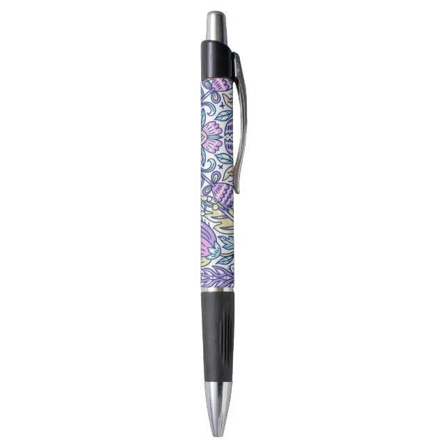 Stylo Aquarelle Fleur coloré Nature Élégante (Bas (Vertical))
