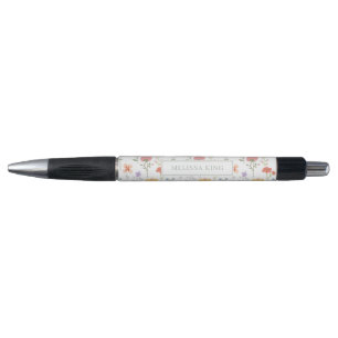 Stylo Aquarelle Fleur sauvage Florale