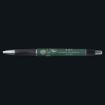 Stylo Aquarelle Monogramme Eucalyptus Faveurs de mariage<br><div class="desc">Le mariage minimaliste moderne Eucalyptus monogramme favorise que vous customisez facilement avec vos noms et détails mariages en cliquant sur le bouton "Personnaliser"</div>