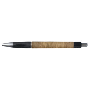 Stylo Arrière - plan de bois brut Faux en couleur nature