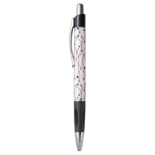 Stylo Arrière - plan multicolore de point