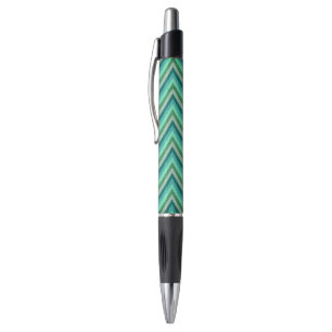 Stylo Arrière - plan rayé de zigzag