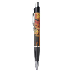 Stylo Arrière - plan tramé technique