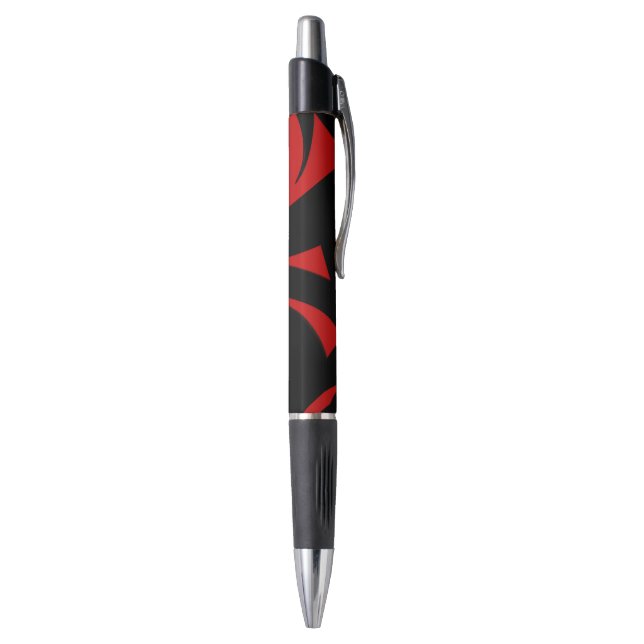 Stylo Art contemporain Rouge / Noir (Bas (Vertical))