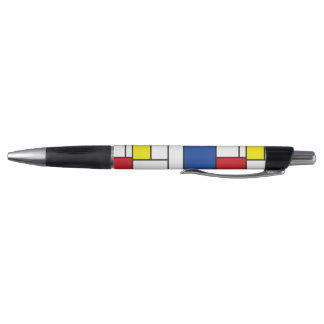 Stylo Art Moderne Géométrique Minimaliste De Stijl Mondr