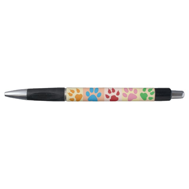 Stylo Artistic Floral Pattern Chic Bohemian Style Pen (Devant)