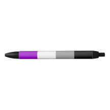 Stylo asexuel de drapeau
