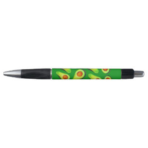 Stylo Avocado vert fruit mignon graphique