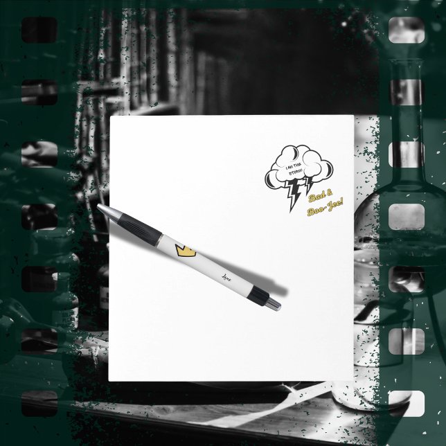 Stylo Bad et Boo-jee "I Am the Storm" gothique (Créateur téléchargé)