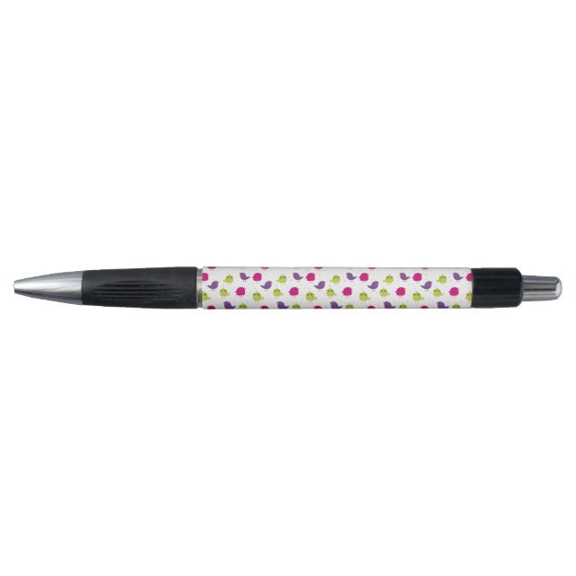 Stylo Beaux oiseaux colorés (Devant)
