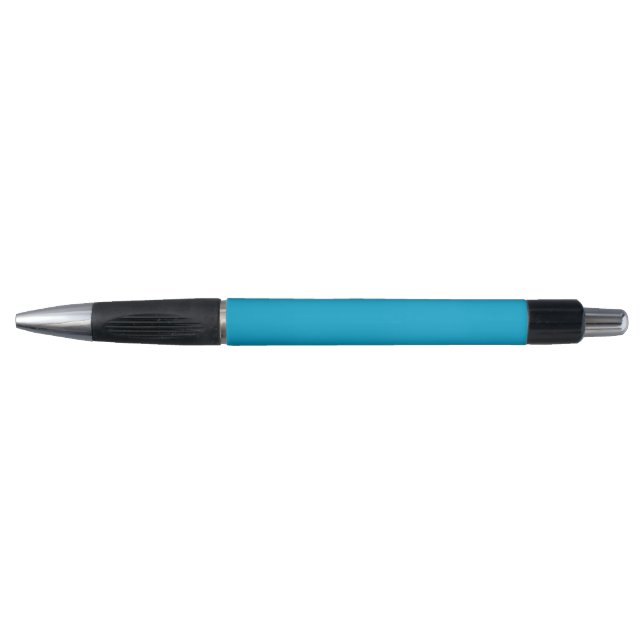 Stylo Bébé bleu, élégant classique moderne couleur solid (Devant)