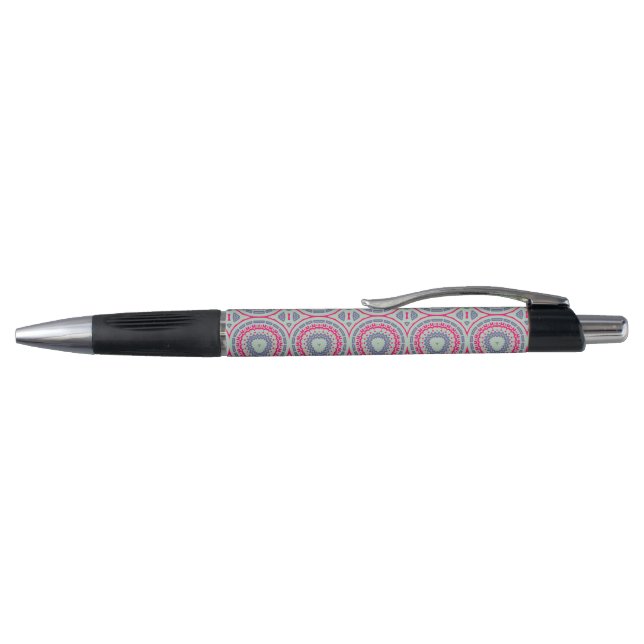 Stylo Bille à Motif Circulaire Personnalisable (Haut)