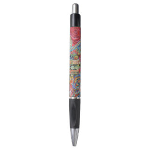 Stylo bille d'amour de Boho Paisley