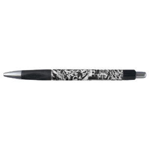Stylo Black and White Geometric Art 20