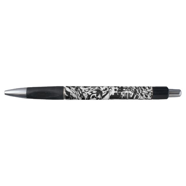 Stylo Black and White Geometric Art 20 (Devant)