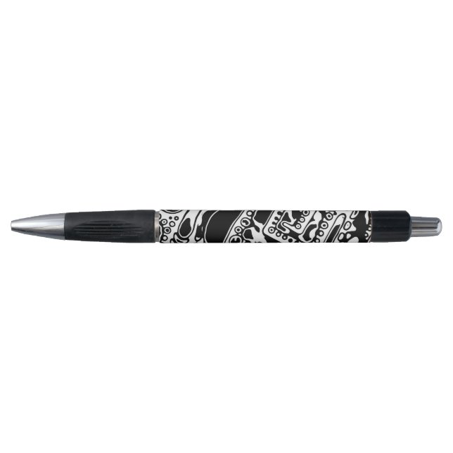 Stylo Black and White Geometric Art 25 (Devant)