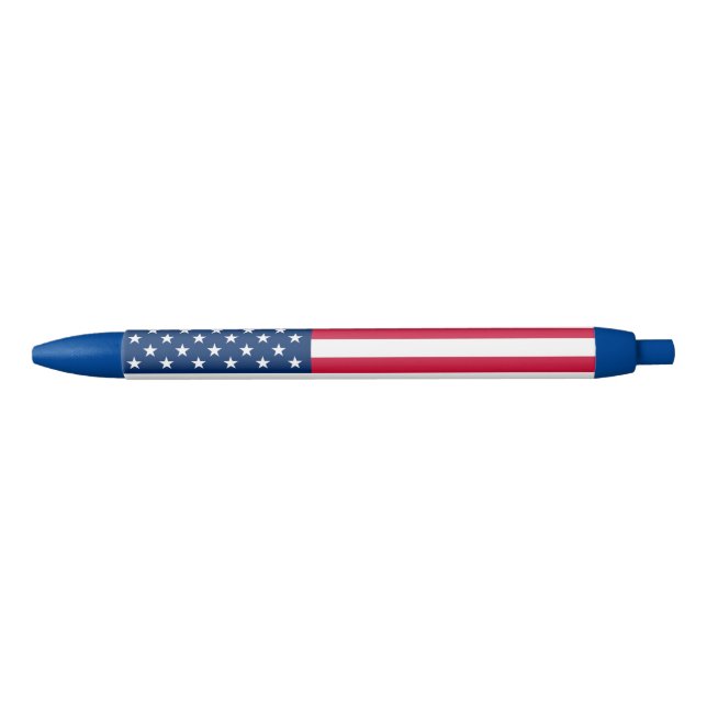 Stylo Bleu American Flag Pen USA Patriotique (Devant)