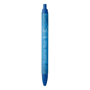 Stylo Bleu Arrière - plan Blue Lyre