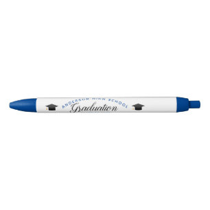 Stylo Bleu Blue Graduation Keepsaké 2023 Custom School