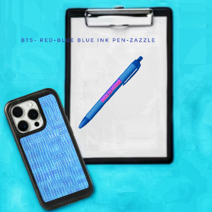 Stylo Bleu BTS-Rouge-Bleu
