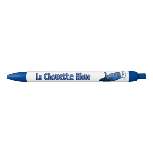 Stylo Bleu Café La Chouette Bleue (Devant)