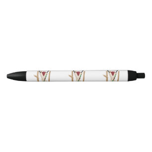 Stylo Bleu Chauve-souris Et Billets, Crayon