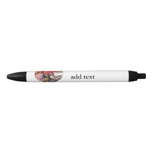 Stylo Bleu Cœur - Forme de carte à jouer de Las Vegas