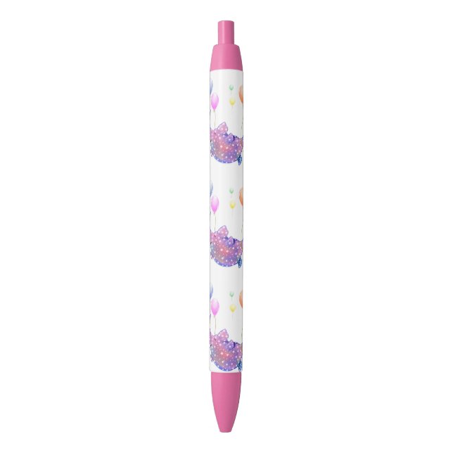 Stylo Bleu Cute Starry (devant Vertical)