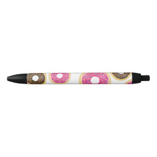Stylo Bleu Donuts Moderne Amusant Mignon Rose Et Marron Sprin